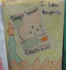 Student art for Draco's Fire